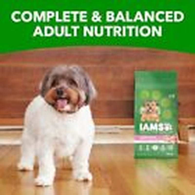 IAMS Small & Toy Breed Adult Dry Dog Food for Small Dogs with Real Chicken, 7...